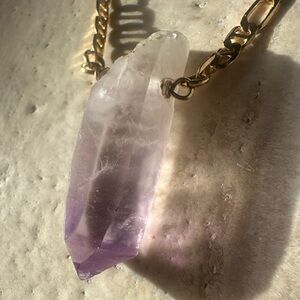 18k Gold filled Mariner And Vera Cruz Crystal Necklace